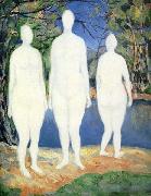 Kazimir Malevich Bathers, oil painting reproduction